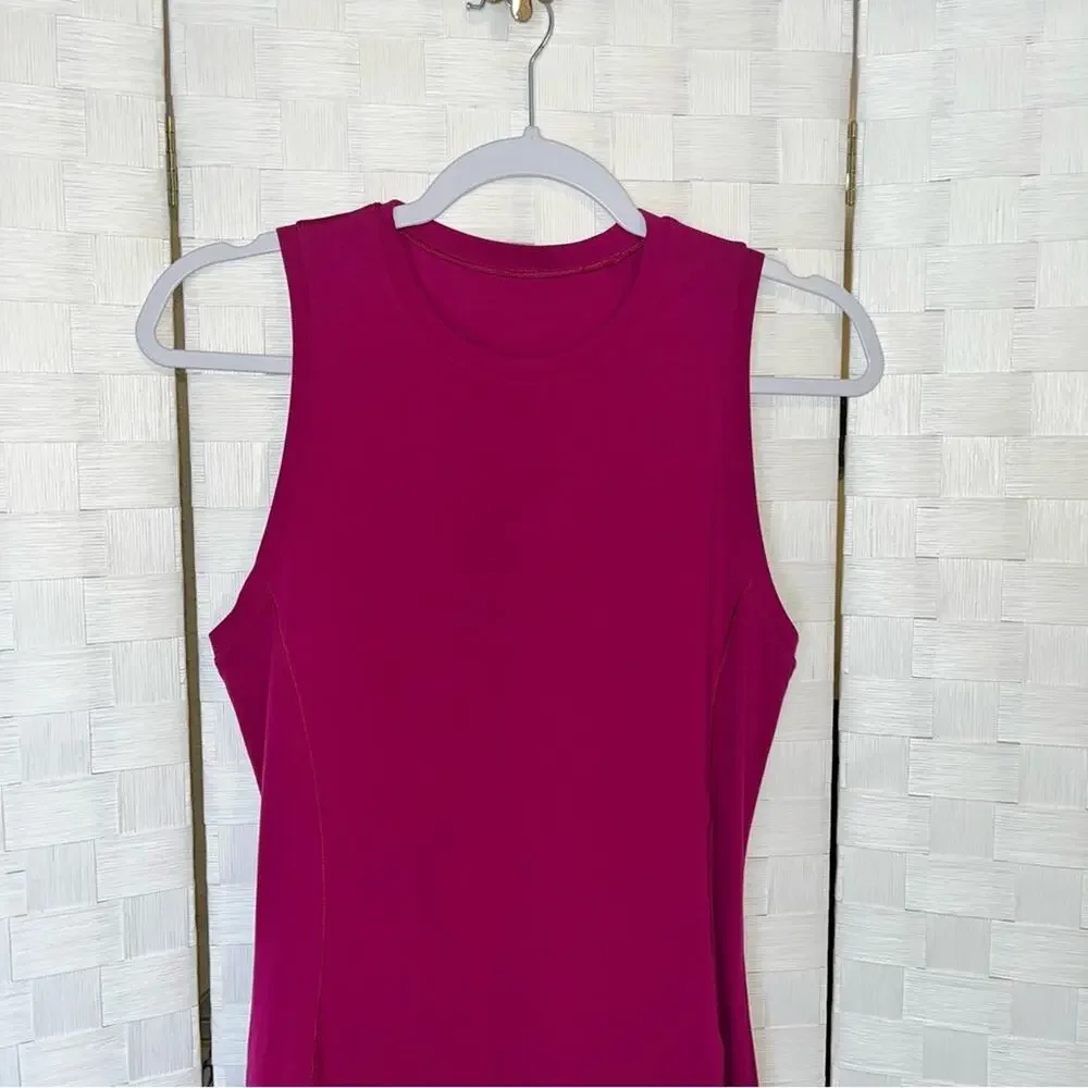 Lululemon All Aligned Ribbed Midi Dress Size 4 - Picture 4 of 10